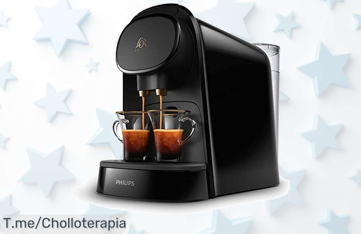 Descubre el super chollo en la Philips L’Or Barista Original y prepara 2 cafés a la vez con su increíble reconocimiento de cápsula doble, ¡aprovéchalo antes que se agote!