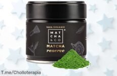 Descubre el té matcha ecológico que te llenará de energía y concentración al mejor precio loco del momento, ¡aprovecha este ofertón antes de que se acabe!