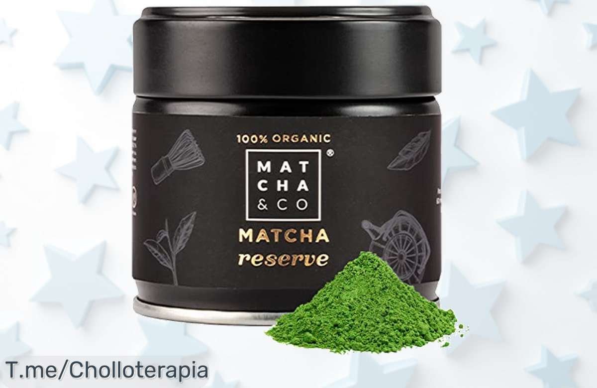 Descubre el té matcha ecológico que te llenará de energía y concentración al mejor precio loco del momento, ¡aprovecha este ofertón antes de que se acabe!