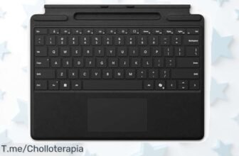 Descubre el teclado Surface Pro 13 con teclas mecánicas retroiluminadas y carga inalámbrica para Slim Pen en oferta nunca vista aprovecha este ofertón al precio de ganga ¡corre que vuela!