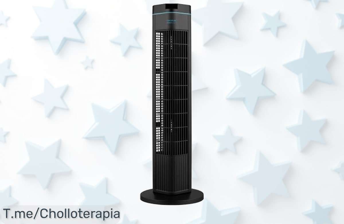 Descubre el ventilador Cecotec EnergySilence 690 con potencia instantánea y temporizador hasta 8h en un ofertón de precio loco nunca visto ¡aprovecha ya este descuento brutal!