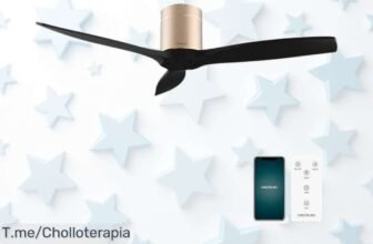 Descubre el ventilador Cecotec EnergySilence Aero 5500 con motor silencioso y control wifi un ofertón de precio loco para disfrutar tu verano sin ruidos aprovecha este descuento brutal que vuela comprar ya