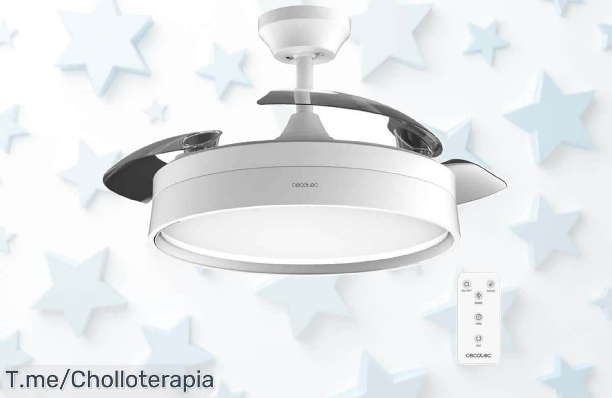 Descubre el ventilador de techo EnergySilence Aero 4200 silencio total y frescura máxima con un precio loco nunca visto aprovecha este ofertón único antes que se acabe