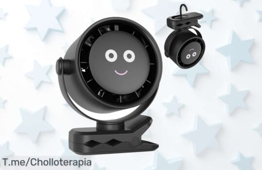 Descubre el ventilador portátil con rotación 720 y pantalla LED que refresca donde quieras precio loco descuento brutal ¡corre antes que se termine este super chollo nunca visto!