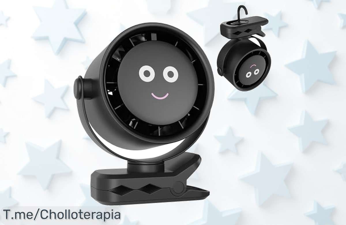 Descubre el ventilador portátil con rotación 720 y pantalla LED que refresca donde quieras precio loco descuento brutal ¡corre antes que se termine este super chollo nunca visto!