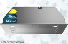 Descubre la Campana Extractora Cecotec Bolero Flux: Succión Potente y Luz LED a un precio loco ¡Aprovecha este ofertón antes de que se agote el stock limitado!