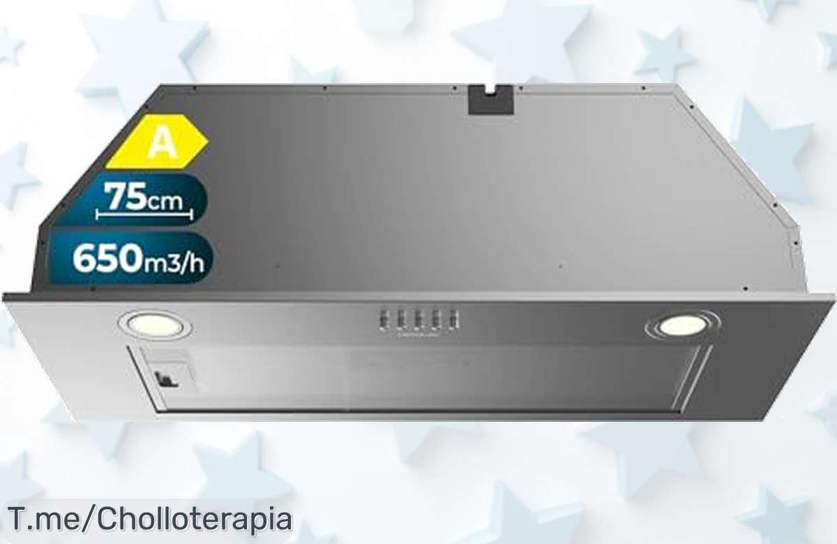 Descubre la Campana Extractora Cecotec Bolero Flux: Succión Potente y Luz LED a un precio loco. ¡Aprovecha este ofertón antes de que se agote el stock limitado!