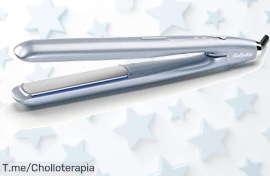 Descubre la Plancha BaByliss Hydro Fusion: ¡cabello liso y brillante a un precio loco! Aprovecha el ofertón limitado, ¡actúa ya antes de que se agoten las unidades!