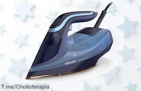 Descubre la Plancha Philips Azur Serie 8000 a un Precio Loco y Olvídate de las Arrugas en un Abrir y Cerrar de Ojos ¡No Dejes Pasar Este Ofertón Limitado!