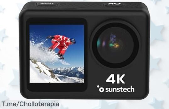 Descubre la Sunstech Adventure4K ultraligera con calidad 4K brutal y WiFi a precio loco no volverás a ver un super chollo así ¡apresúrate que es ofertón único!
