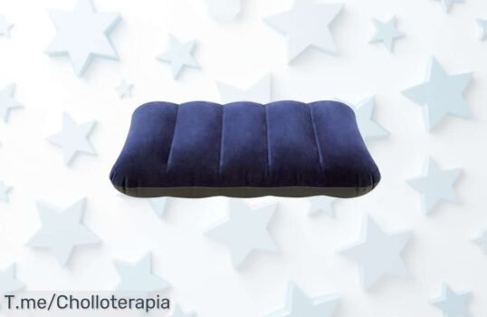 Descubre la almohada hinchable intex súper resistente e impermeable perfecta para viajar con un ofertón y precio loco nunca visto ¡aprovecha ya este descuento brutal antes que se agote!
