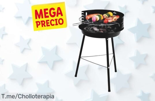 Descubre la barbacoa redonda de carbón a precio loco y convierte tus asados en momentos inolvidables ¡Oferta única por tiempo limitado, compra ya y sorprende a todos!