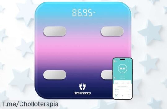 Descubre la báscula inteligente WiFi con 13 apps que analiza tu cuerpo al detalle precio loco y super chollo para un control fácil ¡aprovecha oferta limitada ya!