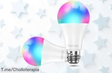 Descubre la bombilla LED inteligente meross con mando por voz para Alexa y Google, súper estable y regulable a precio loco ¡aprovecha este super chollo antes que desaparezca!