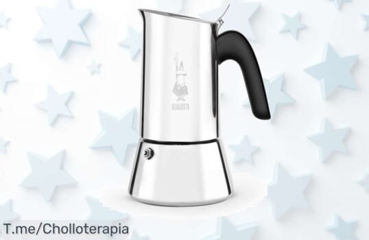 Descubre la cafetera Bialetti Venus en acero inoxidable con descuento brutal nunca visto disfruta de café perfecto y corre por este super chollo a precio loco ¡últimas unidades!