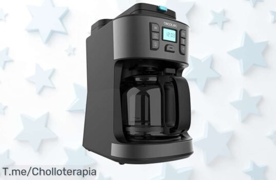 Descubre la cafetera Cecotec Coffee 66 con molinillo y programa 24h para cafés intensos hasta para 12 tazas aprovecha este super chollo con descuento brutal nunca visto compra ya antes que se acabe
