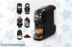 Descubre la cafetera Nespresso portátil HiBREW 5 en 1 con súper presión y depósito gigante disfruta del mejor café donde quieras ahora con descuento brutal ¡ofertón único corre!
