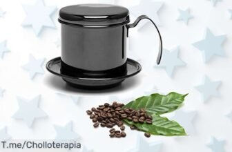 Descubre la cafetera vietnamita ligera y duradera con filtro reusable un super chollo que prepara café auténtico en segundos no dejes pasar este precio loco oferta por tiempo limitado compra ya