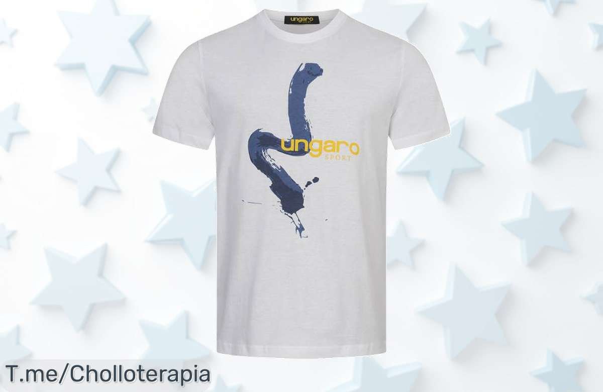 Descubre la camiseta Eric de Ungaro® para hombre con diseño exclusivo a precio loco nunca visto aprovecha este super chollo hoy mismo antes que se agote