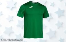 Descubre la camiseta Joma combi m-c verde para hombre con secado ultra rápido que te hará volar en movimiento aprovecha este ofertón único y actúa ya precio loco por tiempo limitado