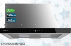 Descubre la campana extractora Cecotec con succión brutal y control táctil precio loco nunca visto aprovecha este ofertón de descuento brutal antes que se acabe actúa ya