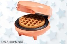 Descubre la gofrera muñeco de nieve con antiadherente el super chollo para mini waffles lista en segundos precio loco y oferta brutal corre que vuela esta ganga nunca vista