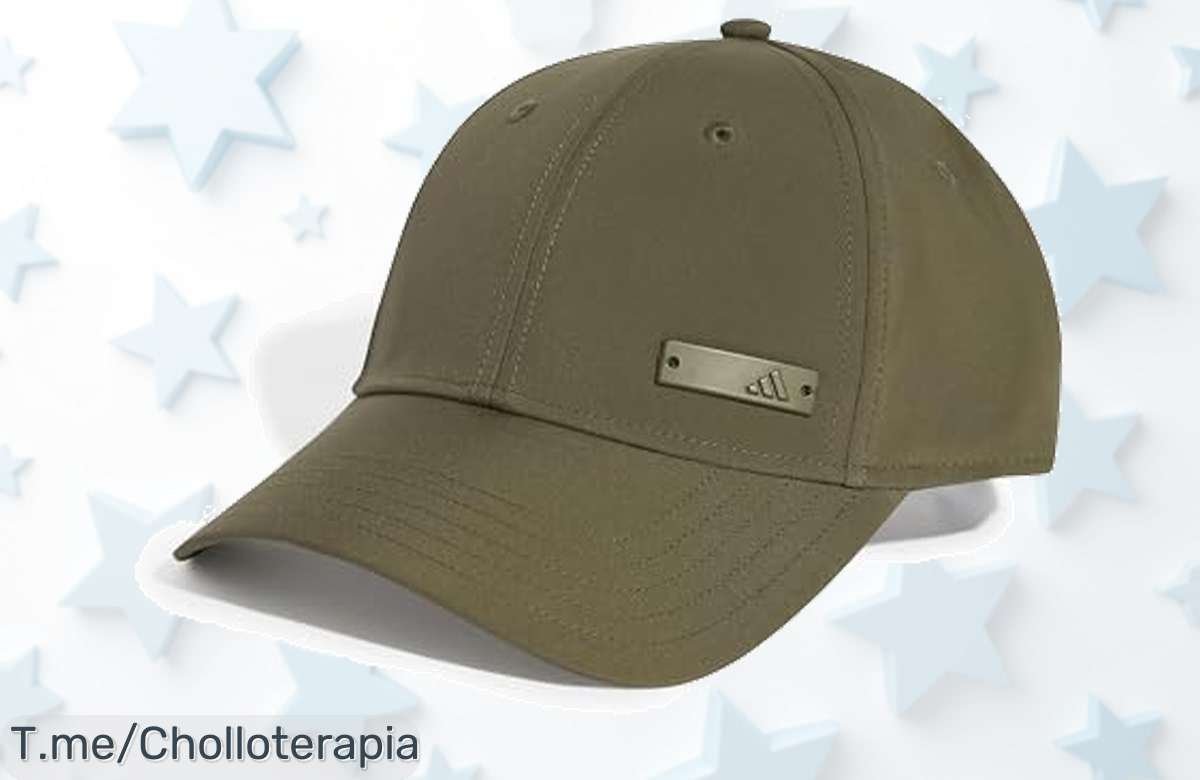 Descubre la gorra adidas unisex olive con visera curvada precio loco y descuento brutal que no volverás a ver compra ya este super chollo único antes de que se agoten