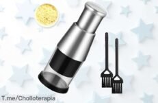 Descubre la picadora manual que pela y ralla ajos sin ensuciar con cepillos súper limpios acero resistente aprovecha este outlet nunca visto precio loco corre ya oferta limitada