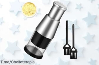Descubre la picadora manual que pela y ralla ajos sin ensuciar con cepillos súper limpios acero resistente aprovecha este outlet nunca visto precio loco corre ya oferta limitada