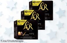 Descubre las 3 cajas de cápsulas Ristretto L'OR compatibles con Nespresso en un super chollo nunca visto disfruta el café intenso y cremoso precio de ganga ¡corre que vuelan!