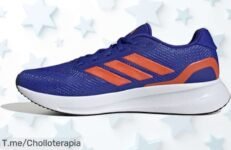 Descubre las adidas Runfalcon 5 azul y naranja con ajuste seguro que no se mueve ni un pelo precio de ganga súper chollo ¡ofertón brutal limitado corre antes que vuelen!