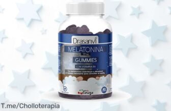Descubre las gominolas de melatonina y vitamina B6 a un precio locazo, duerme mejor con este chollo irresistible ¡compras ya antes que se agoten!