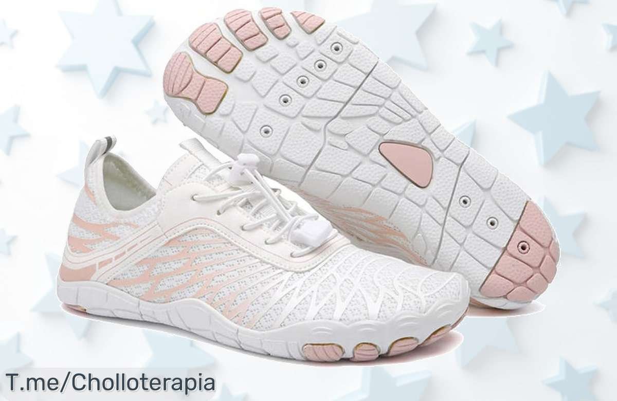 Descubre los Zapatos Descalza: Transpirables y antideslizantes, ¡el super chollo del día! No te quedes sin ellos, aprovecha el ofertón antes de que se acaben.