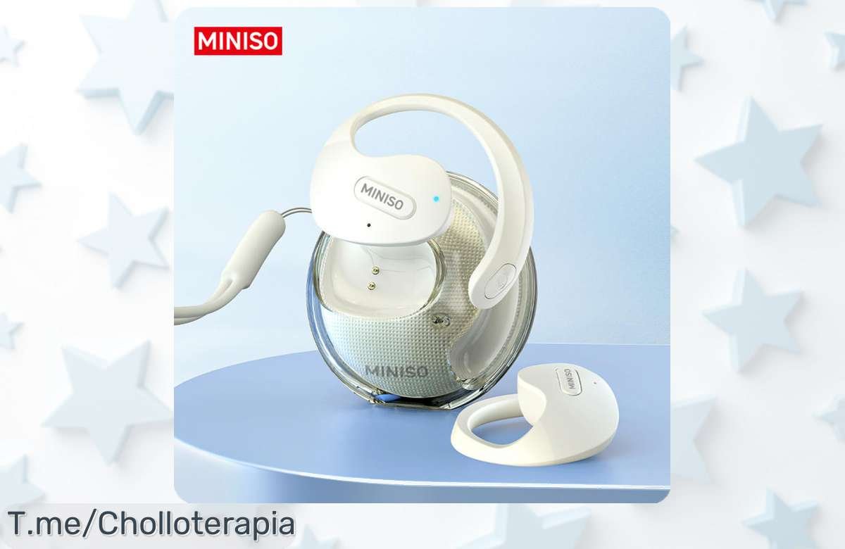 Descubre los auriculares Bluetooth Miniso X15 Pro con cancelación de ruido en un ofertón nunca visto disfruta sonido claro y llamadas perfectas a precio loco ¡compra ya!