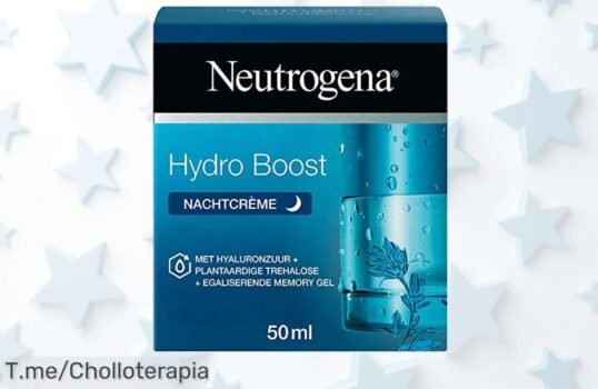 Descubre neutrogena hydro boost noche con hidratación intensa para una piel radiante nunca vista a un precio loco aprovecha este ofertón y no dejes que se escape esta ganga urgente