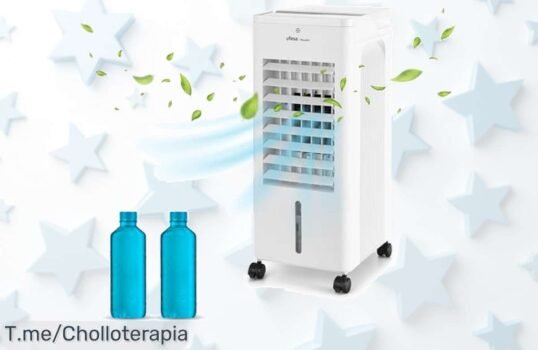 Descubre ufesa Nuuk+ el ventilador con frío e ionizado y depósito de 6L un ofertón con descuento brutal a precio loco ¡últimas unidades aprovecha ya este nunca visto!