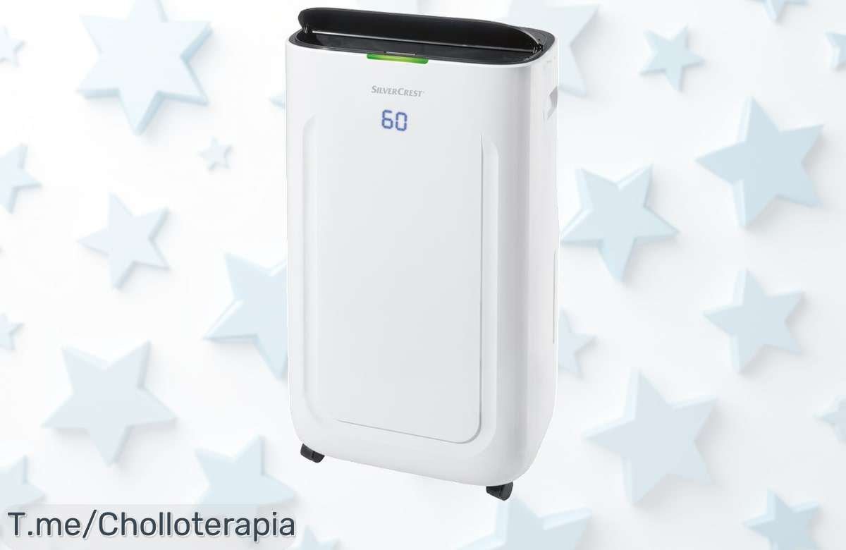 Deshumidificador potente elimina hasta 20 litros de humedad en 24 horas con este super chollo y descuento brutal nunca visto ¡aprovecha ya antes que se acaben!