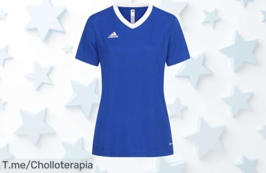 Deslumbra en cada paso con la camiseta adidas Entrada para Mujer, el super chollo que no puedes dejar pasar ¡Compra ahora antes de que se agoten y aprovecha esta oferta nunca vista!