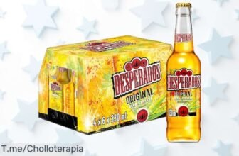Desperados caja de 24 botellas con sabor único a cerveza y tequila por un precio loco que no volverás a ver consigue este ofertón ahora antes que se agote