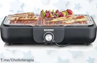 Disfruta asados perfectos con la barbacoa de mesa Severin 2300 W precio loco y termostato controlable solo en este ofertón nunca visto ¡aprovecha ahora antes que se acabe!
