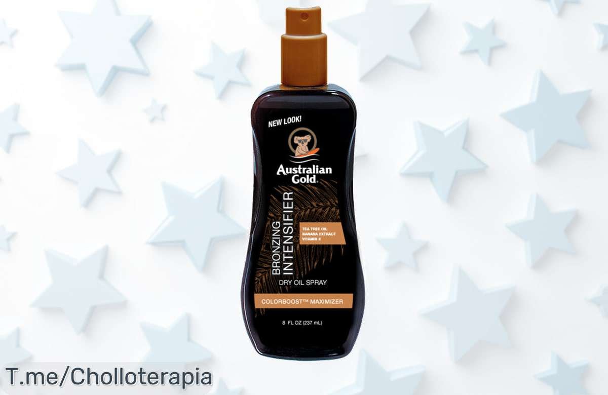 Disfruta el intensificador australian gold con bronzer aceite seco tono dorado irresistible precio de ganga descuento brutal oferta nunca vista corre que vuelan las unidades