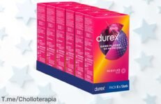 Durex pack 72 preservativos dame placer con máxima sensación a precio loco descuento brutal nunca visto aprovecha ya este super chollo ¡oferta limitada que vuela!