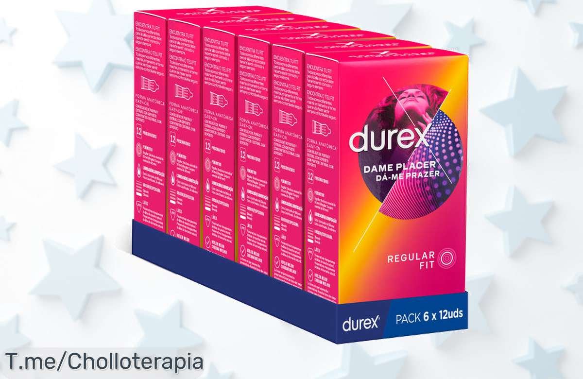 Durex pack 72 preservativos dame placer con máxima sensación a precio loco descuento brutal nunca visto aprovecha ya este super chollo ¡oferta limitada que vuela!