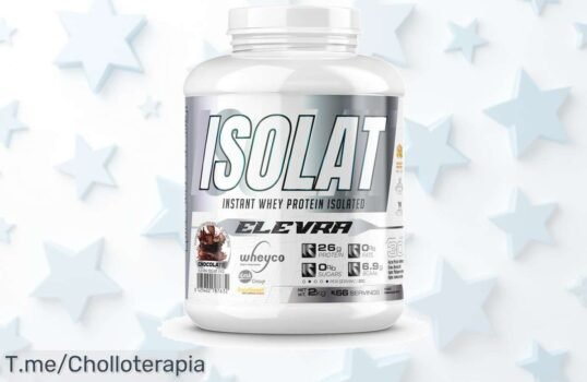 Eleva tu fuerza con aislado WheyCo 2kg calidad suprema y aminoácidos puros para músculos rápidos chollazo único descuento brutal precio de ganga ¡compra ya antes que se agote!
