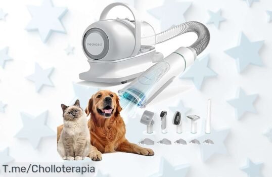 Elimina el pelo de tu mascota con la cortapelos silenciosa que cambia todo ¡precio loco y descuento brutal solo hoy aprovecha este super chollo antes que nadie!