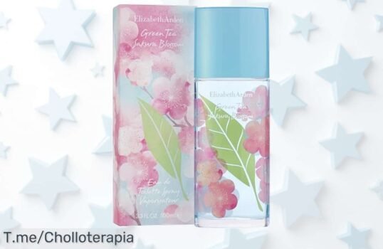Elizabeth Arden Green Tea Sakura Blossom frescura floral única con descuento brutal nunca visto corre ya por este super chollo precio de ganga limitado ¡no te lo pierdas!