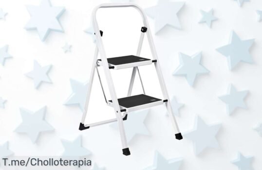 Escalera TLovendo plegable antideslizante con precio loco y descuento brutal aprovecha este super chollo único antes de que se agoten las unidades actúa ya