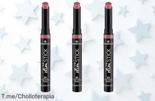 Esence The Slim STICK pack de 3 pintalabios rosa con color intenso y mate que dura horas descubre tu super chollo con este ofertón de precio loco ¡compra ya antes que se acabe!