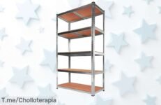 Estante galvanizado resistente con súper caída de precio nunca vista aprovecha este ofertón y organiza todo ya solo quedan pocas unidades ¡precio loco y limitado!