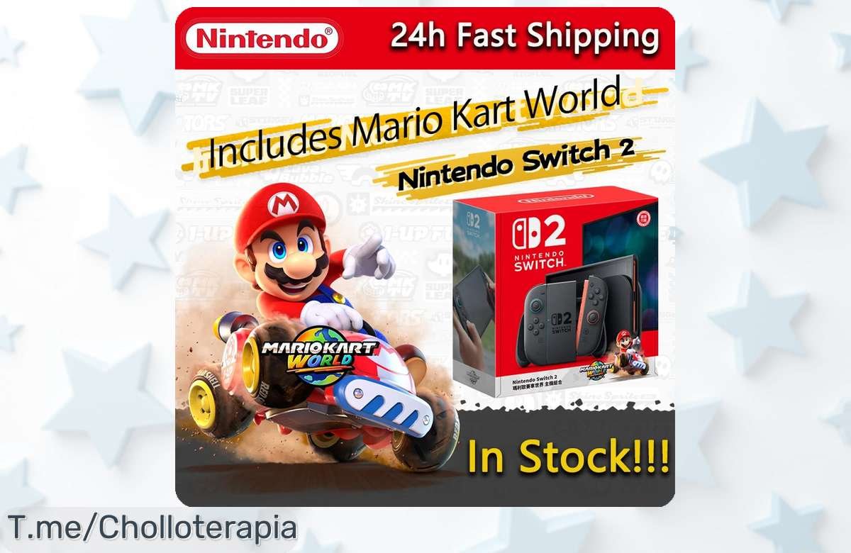 Estrena Nintendo Switch 2 con pantalla gigante y audio top disfruta de Mario Kart al máximo a un precio loco único aprovecha este ofertón limitado antes que nadie